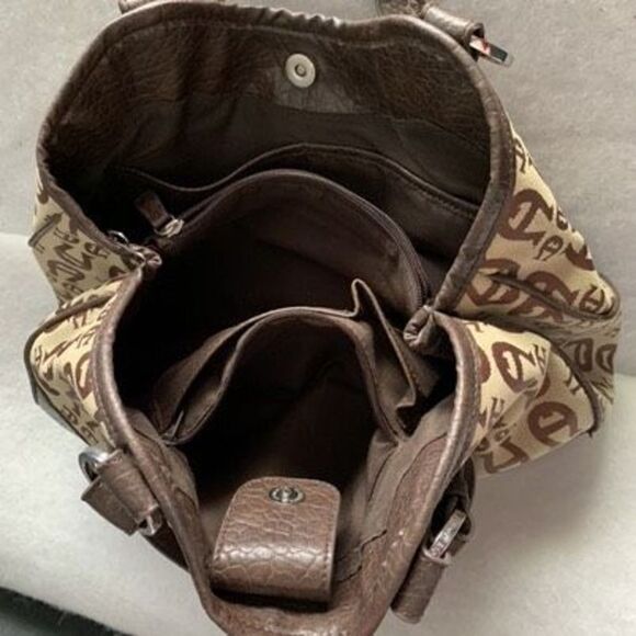 Etienne Aigner Core Canvas Handbag - Picture 4 of 6